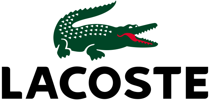 Lacoste logo, transparent bg