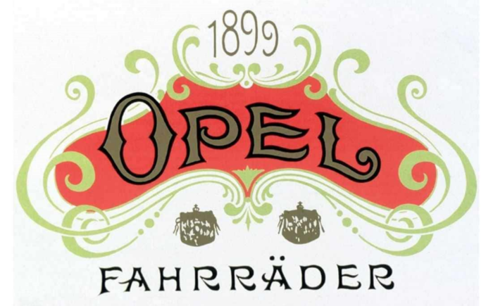 Opel Fahrräder Logo 1899