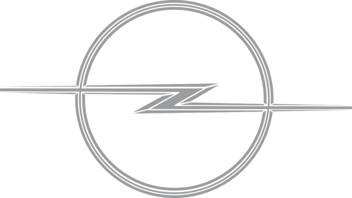 Opel badge Logo 1968