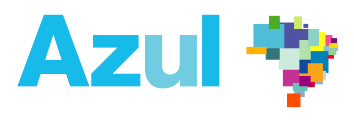 Azul Linhas Aéreas logo, logotype, emblem (Brazilian Airlines)