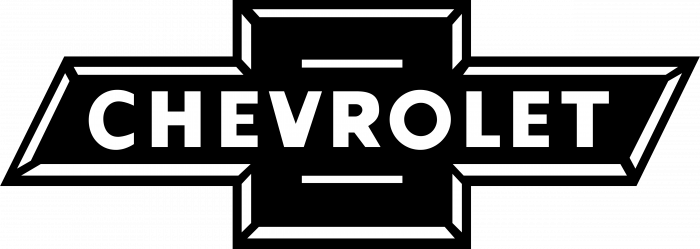 Chevrolet logo bw