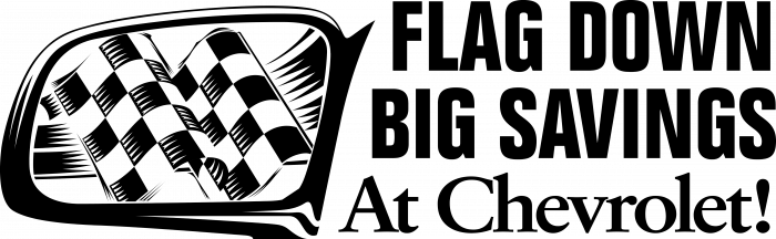 Chevrolet logo flag