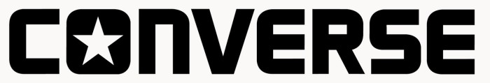 Converse logo - white background