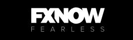 FX NOW black logotype
