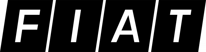 Fiat logo black