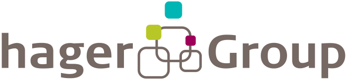 Hager Group logo, emblem, logotype