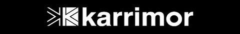 Karrimor logotype, logo, emblem, black