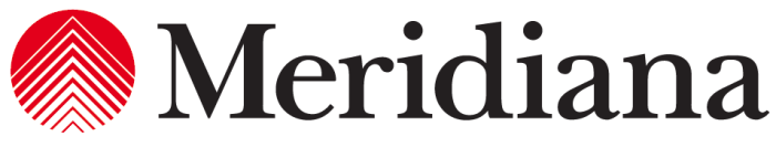 Meridiana logotype red