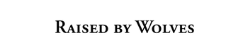 Raised by Wolves logo, logotype, wordmark