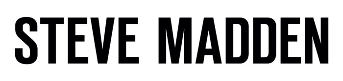 Steve Madden logo, white color background
