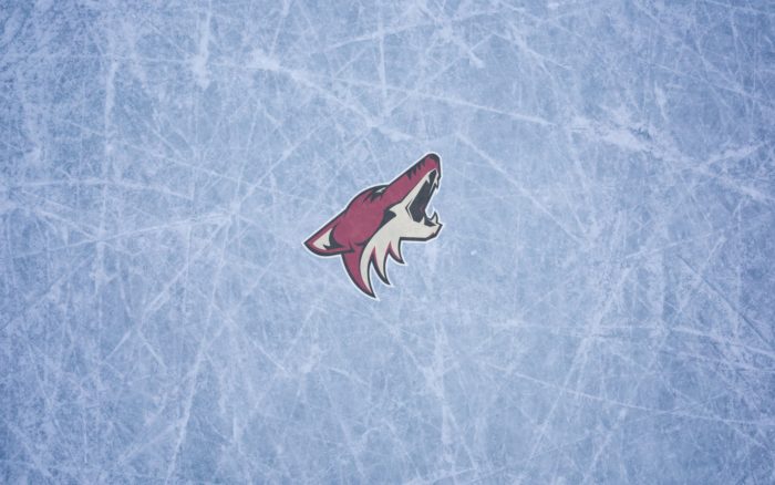 Arizona Coyotes wallpaper with logo, widescreen, 1920x1200, 16x10