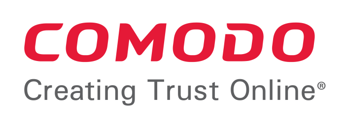 Comodo logo, logotype