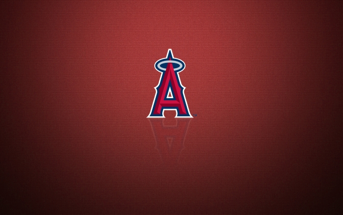 Los Angeles Angels wallpaper with logo