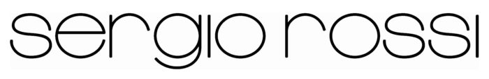 Sergio Rossi logo, black