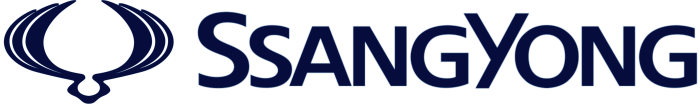 SsangYong symbol, emblem, logo, horizontal