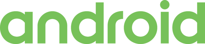 Android text Logo 2017