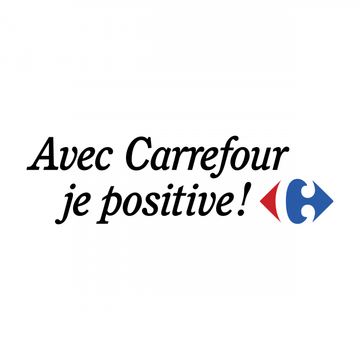 Avec Carrefour logo positive