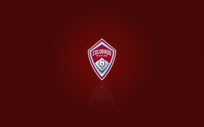 MLS club Colorado Rapids desktop background and widescreen HD wallpaper with logo 1920x1200