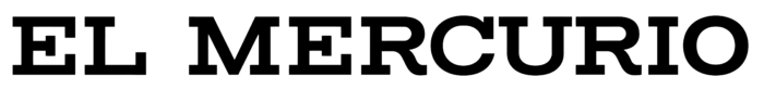 El Mercurio logo, white background