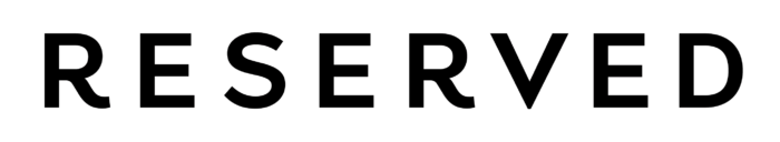 Reserved logo, full black