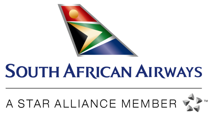 South African Airways logo, white bg, SAA