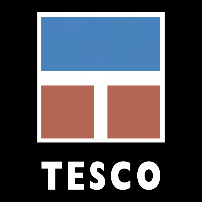 Tesco logo cube