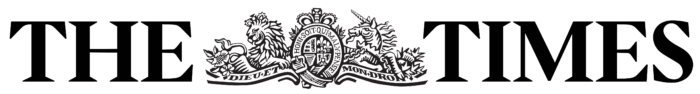 The Times logo, white bg