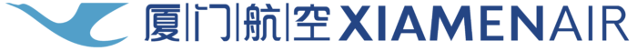 XiamenAir logo, white bg