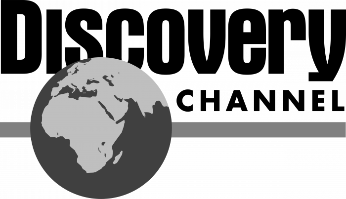 Discovery Channel logo grey