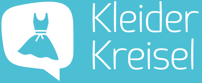 Kleider kreisel logo, blue background (Kleiderkreisel)