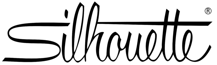 Silhouette logo, white bg