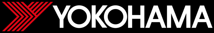 Yokohama logo, black bg