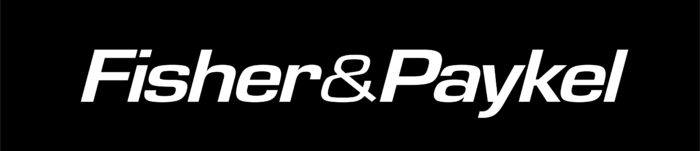 Fisher and Paykel logo, black