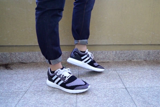 Y-3 on feet image, photo