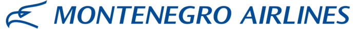 Montenegro Airlines logo, wordmark