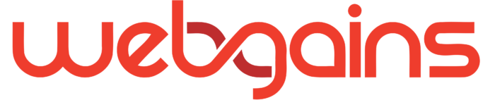 Webgains logo, logotype