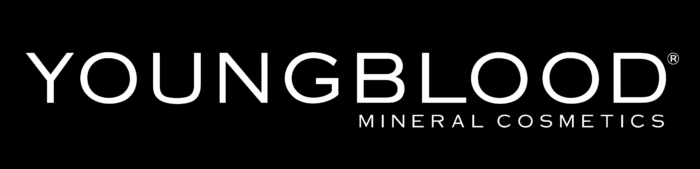 Youngblood Mineral Cosmetics logo, white-black