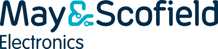 May & Scofield Electronics logo
