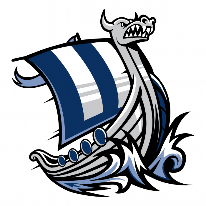 WWU Vikings logo ship
