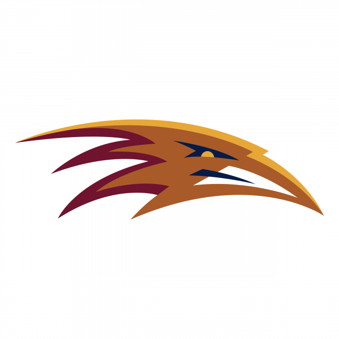 Atlanta Thrashers logo orange