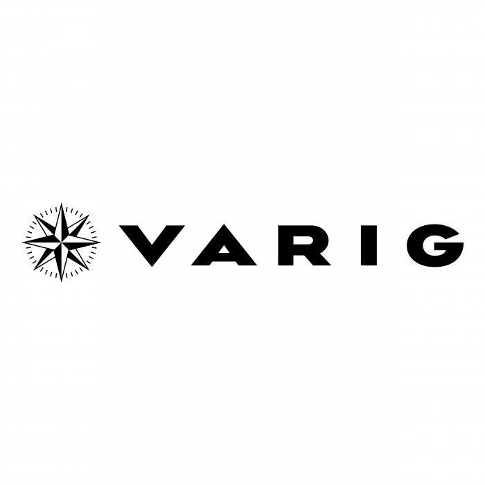 Varig logo black