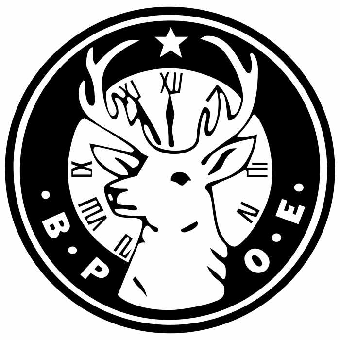ELKS Club logo black