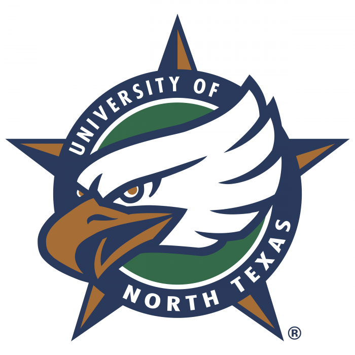 UNT Mean Green logo cercle