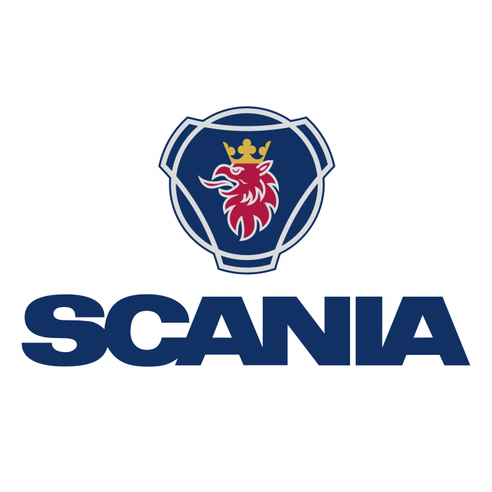 Scania logo blue