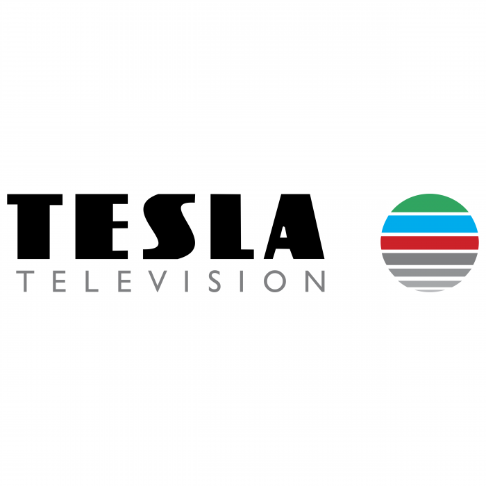 Tesla logo television