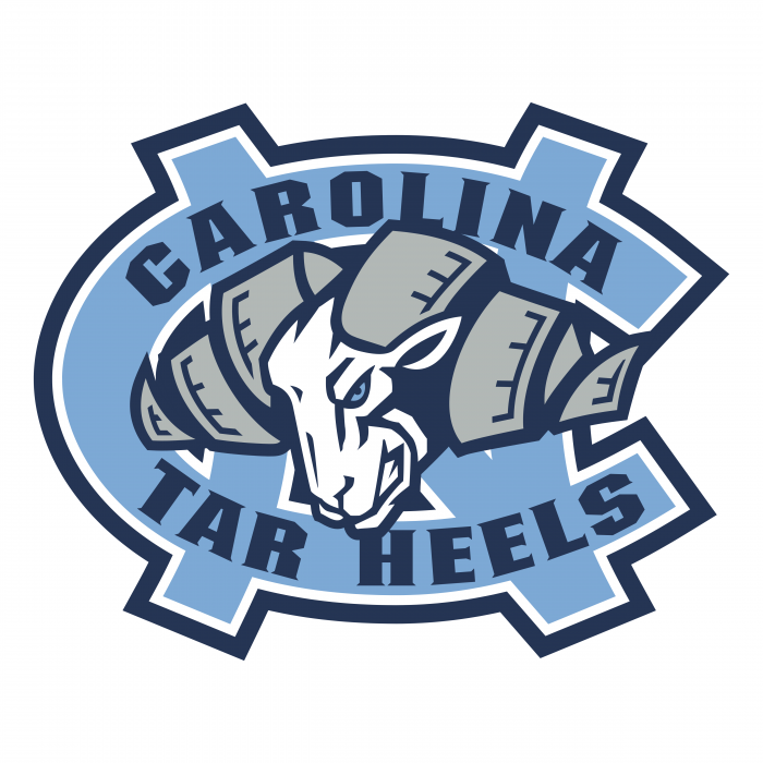 UNC Tar Heels logo CN head