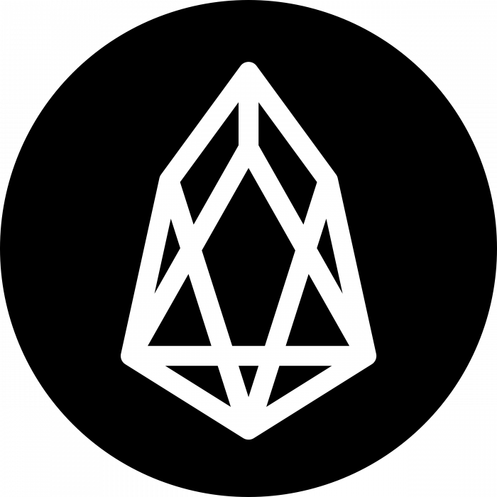 EOS logo coin