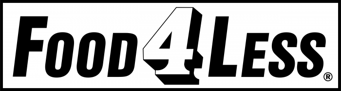 Food 4 Less logo r