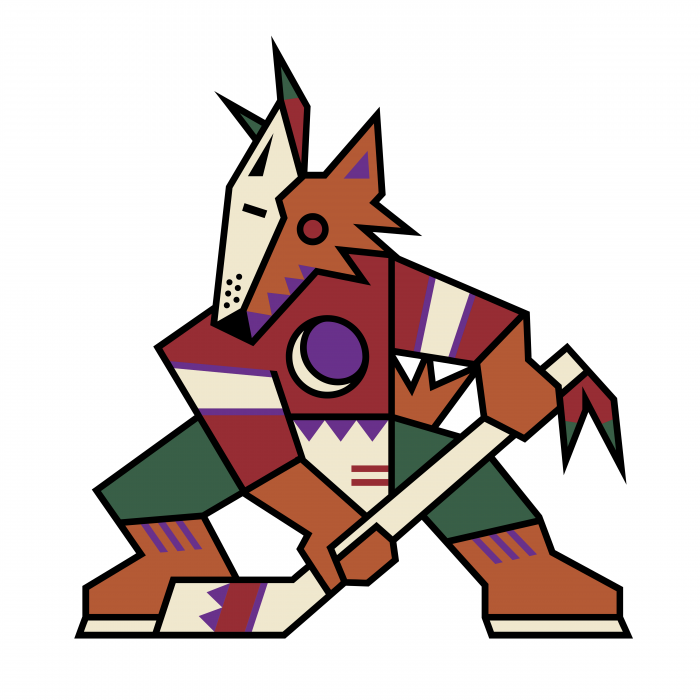 Phoenix Coyotes logo fox