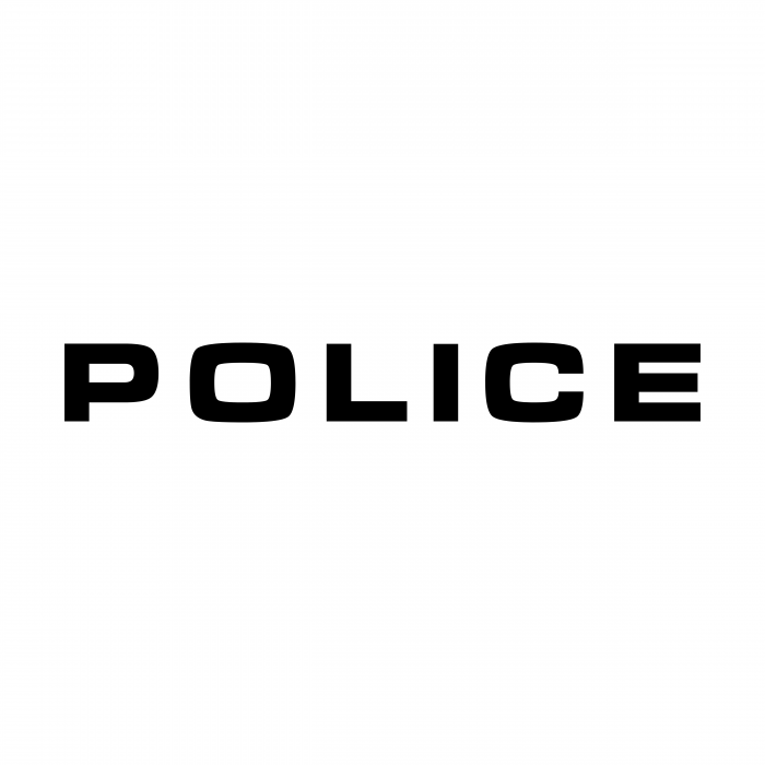 Police logo black